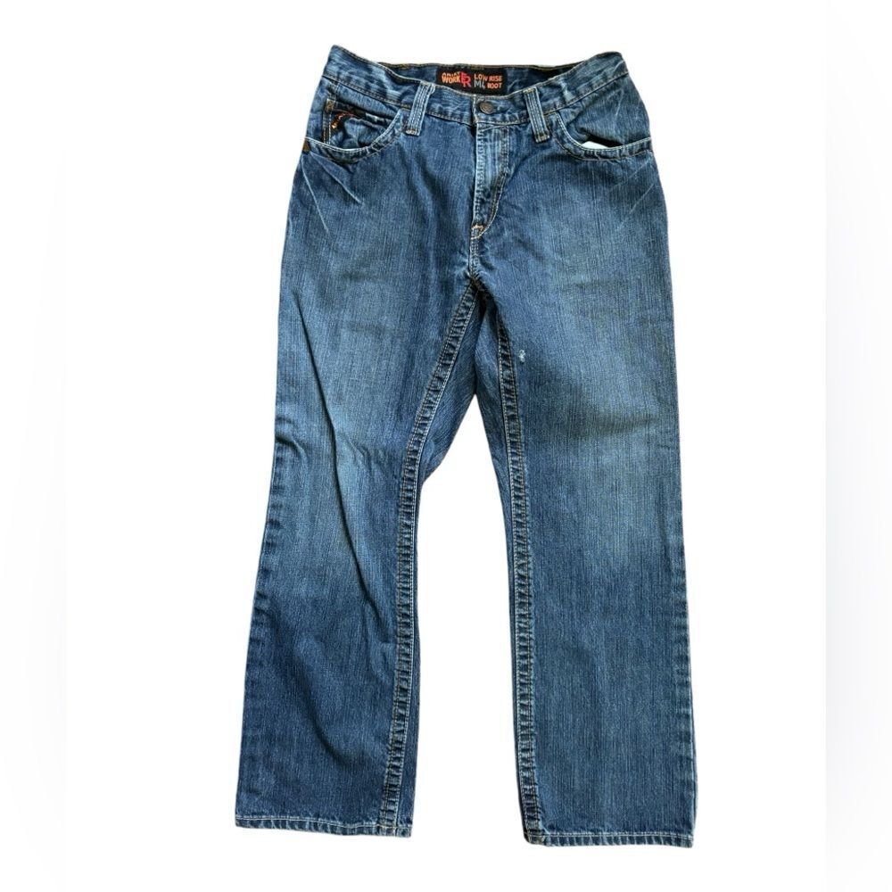 Ariat Men's M4 Work FR Low Rise Bootcut Jeans 30 x 30 2 0450